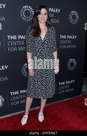 Sara Bareilles partecipa al dietro le quinte: Jesus Christ Superstar Live in Concert tenuto al Paley Center di New York Foto Stock