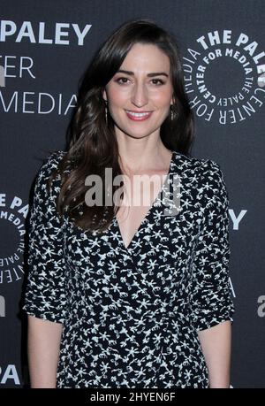 Sara Bareilles partecipa al dietro le quinte: Jesus Christ Superstar Live in Concert tenuto al Paley Center di New York Foto Stock