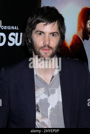 Jim Sturgess partecipa alla Premiere americana della serie originale Hulu 'Hard Sun' a New York Foto Stock