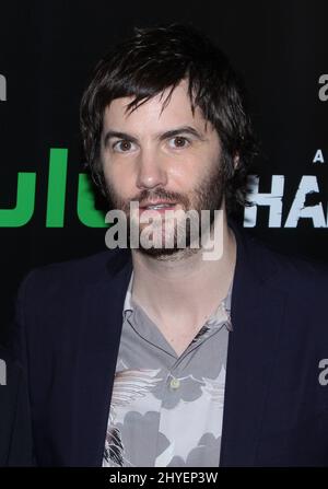 Jim Sturgess partecipa alla Premiere americana della serie originale Hulu 'Hard Sun' a New York Foto Stock