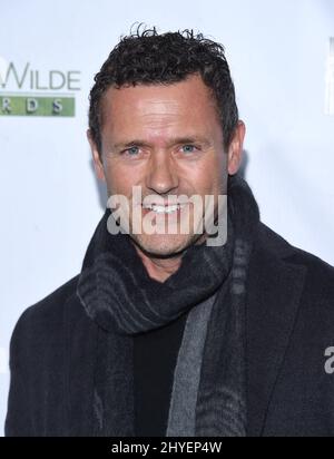 Jason o'Mara arriva alla US-Ireland Alliance per ospitare gli Oscar Wilde Awards 13th annuali a Bad Robot il 1 gennaio 2018 a Santa Monica, California. Foto Stock