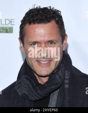 Jason o'Mara arriva alla US-Ireland Alliance per ospitare gli Oscar Wilde Awards 13th annuali a Bad Robot il 1 gennaio 2018 a Santa Monica, California. Foto Stock