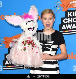 Darci Lynne Farmer al Kids' Choice Awards di Nickelodeon del 2018, tenutosi al Forum il 24 marzo 2018 a Los Angeles, CA Foto Stock