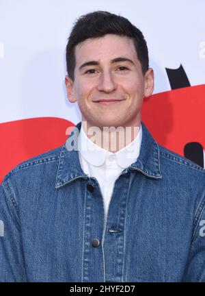 Sam Lerner alla Universal Pictures 'Blockers' Los Angeles Premiere tenuto al Regency Village Theatre il 3 aprile 2018 a Westwood Foto Stock