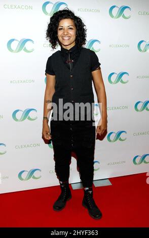 Mandahla Rose al ClexaCon's cocktails for Change Fundraiser for True Colors Fund hellcat The Tropicana Las Vegas Casino Hotel Resort il 7 aprile 2018 a Las Vegas, NV. Foto Stock