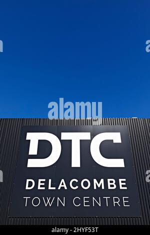 Ballarat Australia / Delacombe Town Center Shopping Complex. Foto Stock