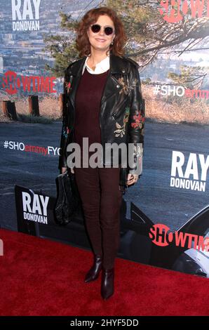 Susan Sarandon arriva per il 'Ray Donovan' per la vostra considerazione Red Carpet Event tenuto al New Museum di New York il 18 aprile 2018 Foto Stock