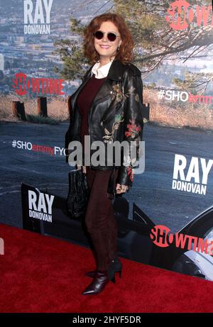 Susan Sarandon arriva per il 'Ray Donovan' per la vostra considerazione Red Carpet Event tenuto al New Museum di New York il 18 aprile 2018 Foto Stock