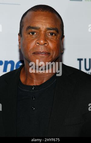 Ahmad Rashad arriva al Derek Jeter Celebrity Invitational Gala tenuto presso aria Resort & Casino il 19 aprile 2018 a Las Vegas, NV. Foto Stock