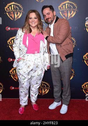 Melissa McCarthy e ben Falcone frequentano Warner Bros al CinemaCon 2018 di Las Vegas Foto Stock