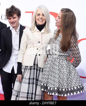 Diane Keaton, Duke Keaton e Dexter Keaton al Paramount Pictures 'Book Club' Los Angeles Premiere tenuto al Regency Village Theatre il 6 maggio 2018 a Westwood, CA. Foto Stock