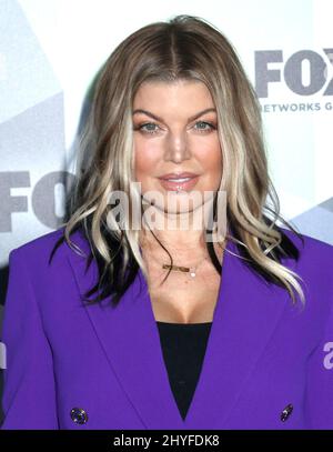 Fergie al FOX Networks 2018 in programma al Wollman Rink di Central Park il 15 maggio 2018 a New York City, NY. Foto Stock