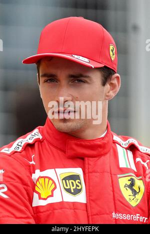 Foto d'archivio datata 15-07-2021 del Ferrari Charles Leclerc. Data di emissione: Martedì 15 marzo 2022. Foto Stock