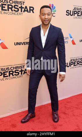 John Legend partecipa all'evento FYC "Jesus Christ Superstar Live in Concert" che si tiene presso il Teatro Egizio il 21 maggio 2018 Foto Stock