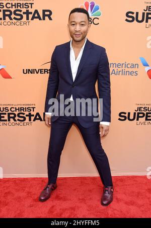 John Legend partecipa all'evento FYC "Jesus Christ Superstar Live in Concert" che si tiene presso il Teatro Egizio il 21 maggio 2018 Foto Stock