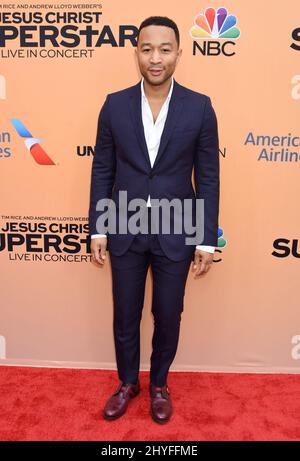 John Legend partecipa all'evento FYC "Jesus Christ Superstar Live in Concert" che si tiene presso il Teatro Egizio il 21 maggio 2018 Foto Stock