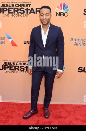 John Legend partecipa all'evento FYC "Jesus Christ Superstar Live in Concert" che si tiene presso il Teatro Egizio il 21 maggio 2018 Foto Stock