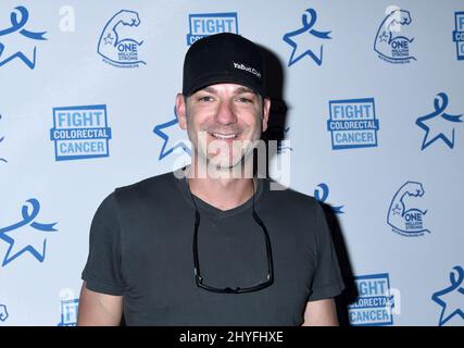 Craig Campbell al concorso annuale di Cornhole di Craig Campbell 6th che beneficia della lotta senza scopo di lucro contro il cancro colorettale (CRC di lotta) tenuto alla cantina della città il 5 giugno 2018 a Nashville, Tennessee Foto Stock