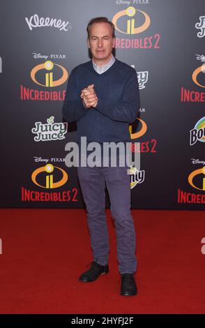 Bob Odenkirk alla prima mondiale di "Incredibles 2" di Disney-Pixar al Teatro El Capitan il 5 giugno 2018 a Hollywood, CA. Foto Stock