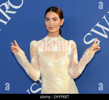 Lily Aldridge ai 2018 CFDA Fashion Awards tenutisi al Brooklyn Museum il 4 giugno 2018 a Brooklyn, NY Foto Stock