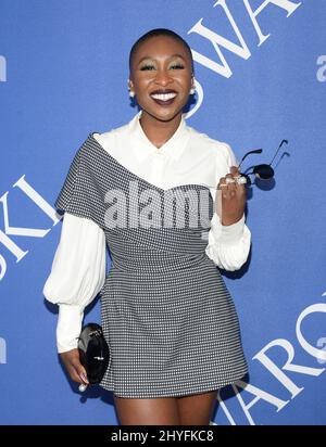 Cynthia Erivo ai 2018 CFDA Fashion Awards tenutisi al Brooklyn Museum il 4 giugno 2018 a Brooklyn, NY Foto Stock