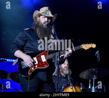 Chris Stapleton partecipa al concerto serale del CMA Music Fest che si tiene al Nissan Stadium Foto Stock