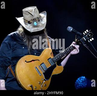 Chris Stapleton partecipa al concerto serale del CMA Music Fest che si tiene al Nissan Stadium Foto Stock