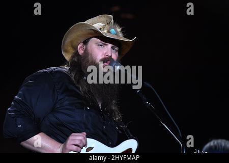 Chris Stapleton partecipa al concerto serale del CMA Music Fest che si tiene al Nissan Stadium Foto Stock