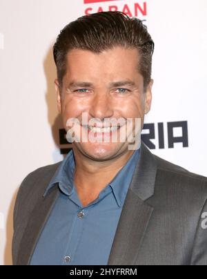 Alex Kudrytsky partecipa alla Siberia New York Premiere tenutasi al Metrograph il 11 luglio 2018. Foto Stock