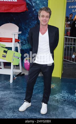 Harry Gregson-Williams al Warner Bros. 'THE MEG' U.S. Premiere tenuto al TCL Chinese Theatre il 6 agosto 2018 a Hollywood Foto Stock
