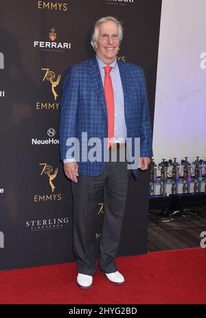 Henry Winkler alla Celebrazione 70th Emmy Awards Season Television Academy Performer Peer Group il 20 agosto 2018 a Hollywood, California. Foto Stock