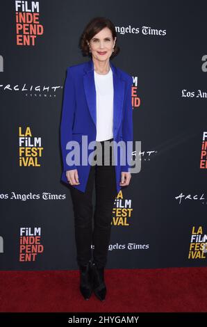 Elizabeth McGovern partecipa alla prima mondiale di Chaperon, durante IL FESTIVAL DE LA Film tenutosi ad Arclight Culver City il 23 settembre 2018 a Culver City, California Foto Stock