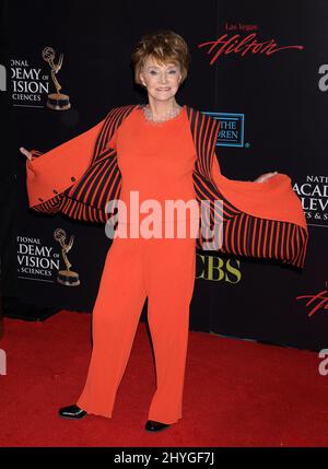 Peggy McCay partecipa ai 37th Annual Daytime Emmy Awards che si tengono al Las Vegas Hilton Foto Stock