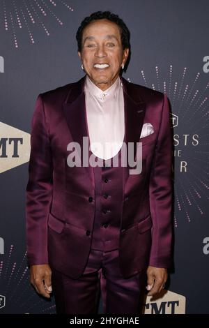 Smokey Robinson partecipa al CMT Artists of the Year 2018 a Nashville, Tennessee, USA Foto Stock