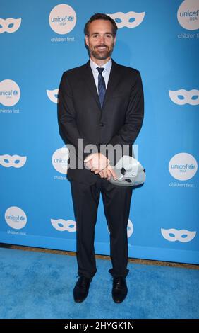 Will Forte alla 6th manifestazione annuale UNICEF Masquerade Ball tenutasi il 25 ottobre 2018 a Los Angeles, USA, nella Repubblica di Clifton. Foto Stock