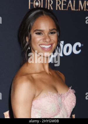 Misty Copeland al Disney 'The Nutcracker and the Four Realms' World Premiere tenuto alla Dolby Ballroom di Hollywood and Highland il 29 ottobre 2018 a Hollywood, USA. Foto Stock