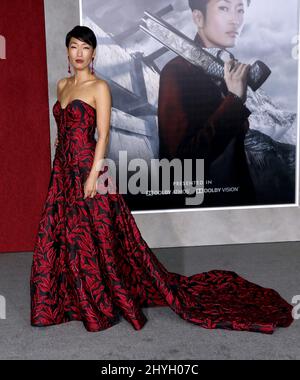 Jihae frequenta la Mortal Engines Premiere a Los Angeles Foto Stock