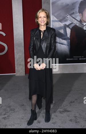 Deborah Forte partecipa alla Mortal Engines Premiere di Los Angeles Foto Stock