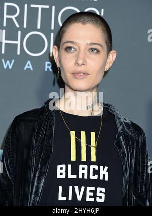 Asia Kate Dillon ai 24th Annual Critics' Choice Awards, che si sono tenuti a Barker Hanger il 13 gennaio 2019 a Santa Monica, USA. Foto Stock