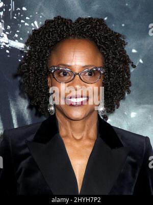 Charlayne Woodard partecipa al 'Glass' New York Premiere tenuto al SVA Theatre il 15 gennaio 2019 a New York City, NY Foto Stock