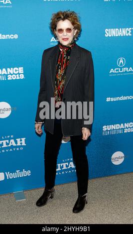 Annette BENING alla prima di 'The Report' durante il Sundance Film Festival 2019 tenuto al Teatro Eccles il 26 gennaio 2019 a Park City. Foto Stock