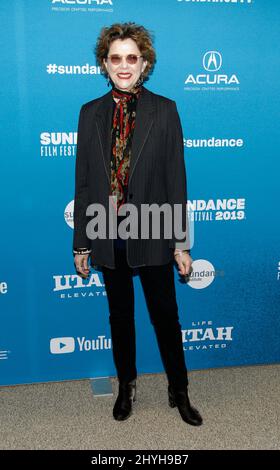 Annette BENING alla prima di 'The Report' durante il Sundance Film Festival 2019 tenuto al Teatro Eccles il 26 gennaio 2019 a Park City. Foto Stock