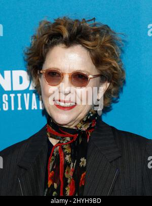 Annette BENING alla prima di 'The Report' durante il Sundance Film Festival 2019 tenuto al Teatro Eccles il 26 gennaio 2019 a Park City. Foto Stock