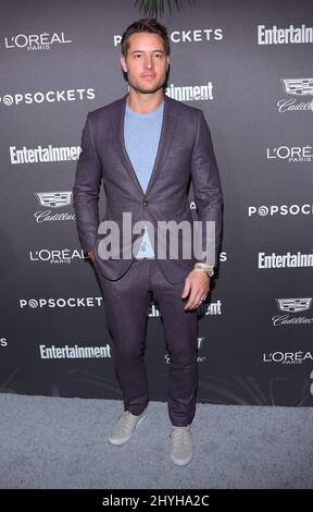 Justin Hartley arriva al Weekly Entertainment Honours Nominees per gli attori schermo Guild Awards a Chateau Marmont il 26 giugno 2018 a Los Angeles. Foto Stock