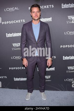 Justin Hartley arriva al Weekly Entertainment Honours Nominees per gli attori schermo Guild Awards a Chateau Marmont il 26 giugno 2018 a Los Angeles. Foto Stock