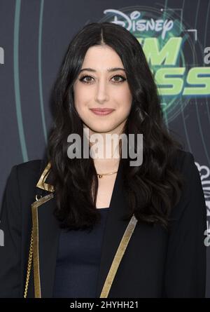 Taylor Ortega alla Premiere 'Kim possible' di Disney Channel tenuta alla Television Academy Foto Stock