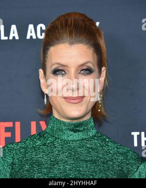 Kate Walsh arriva alla prima stagione 1 della Netflix 'The Umbrella Academy' all'ARCLIGHT Cinema Foto Stock