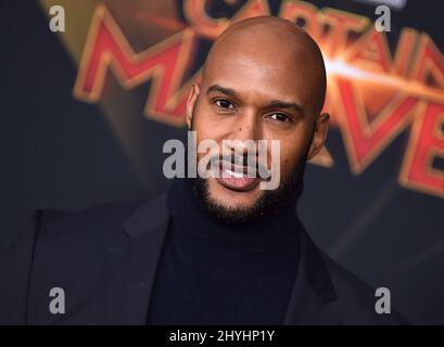 Henry Simmons alla prima mondiale del 'Captain Marvel' tenuto al Teatro El Capitan il 4 marzo 2019 a Hollywood, CA. Foto Stock