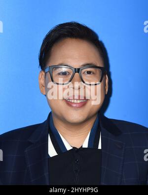 Nico Santos arriva all'evento FYC per 'Superstore' che si tiene nel lotto universale della NBC Foto Stock