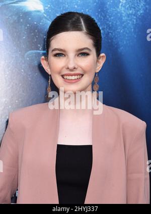 Maddy Martin partecipa al Breakthrough Los Angeles Premiere tenuto al Regency Village Theatre Foto Stock